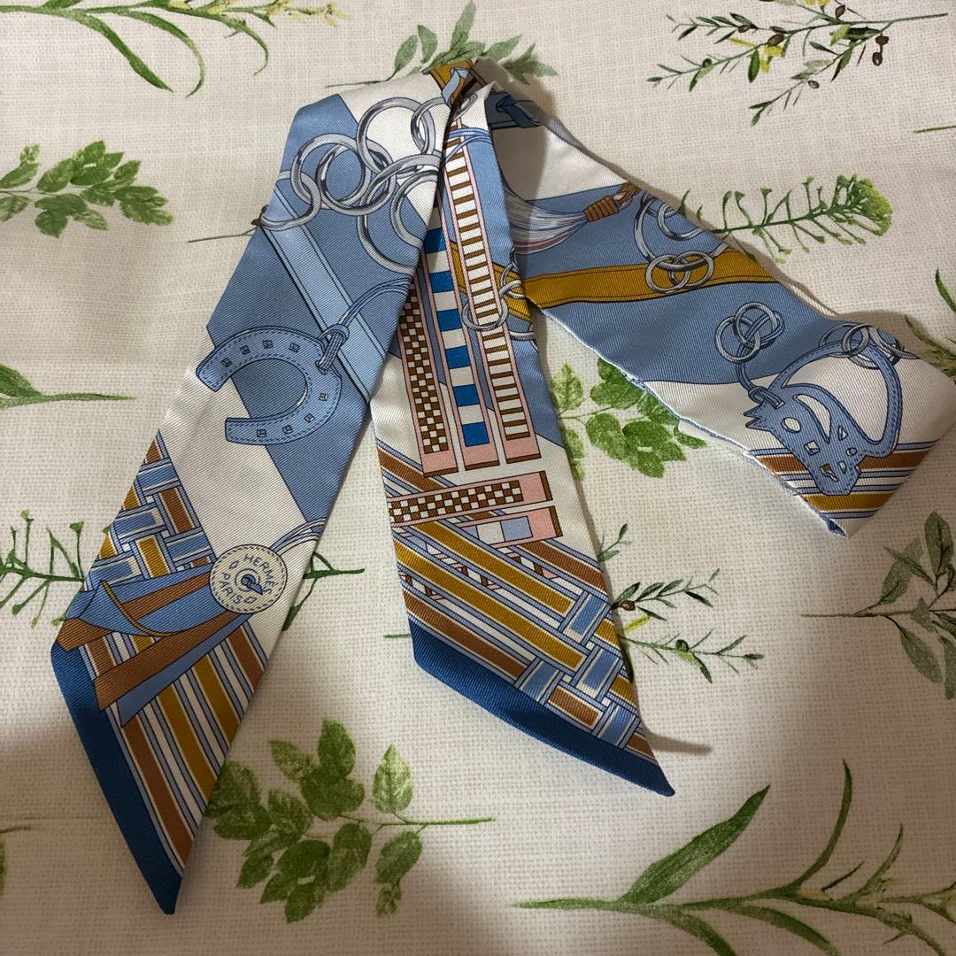 【未使用】エルメス HERMES ツイリー　スカーフ