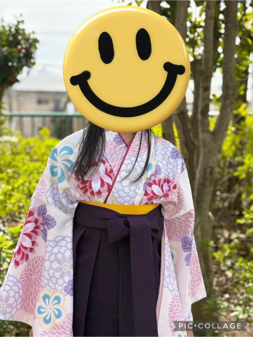 袴セット 5点フルセット　卒業式 小学生 女の子 着物 袴 150サイズ