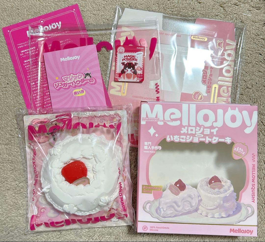Mellojoy メロジョイ　ショートケーキ　スクイーズ