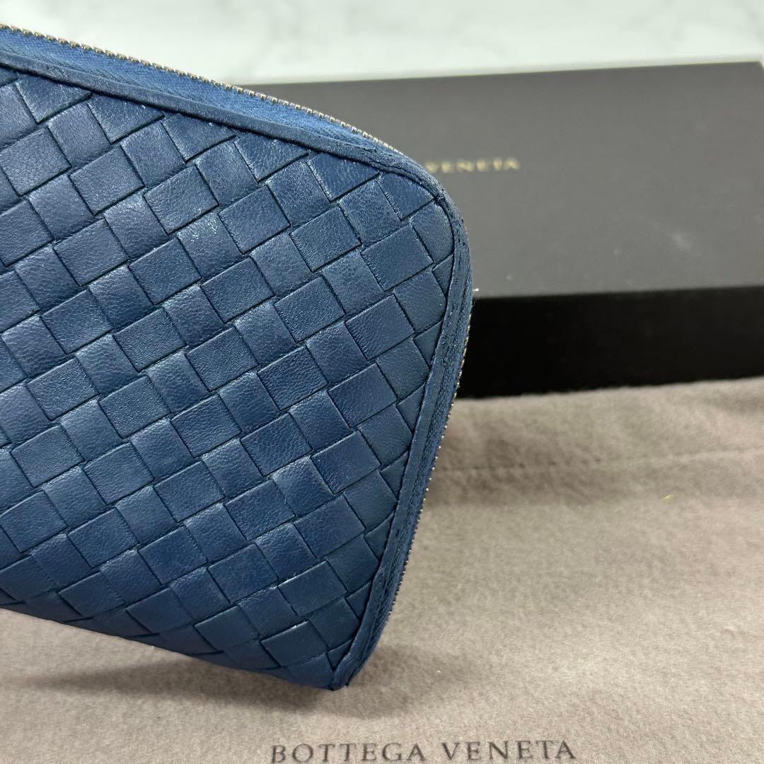 新品同様‼️ 希少　ボッテガヴェネタ　財布　長財布　リザード　ラウンドファスナー