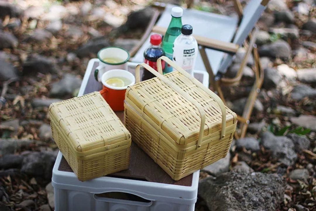 竹製おにぎりケース 4個セット