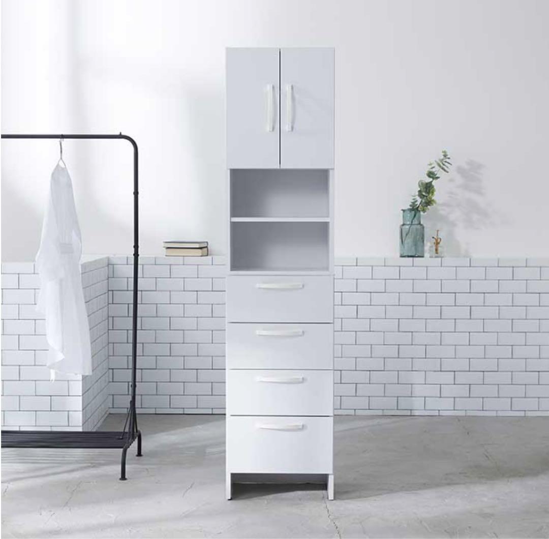 洗面所 ランドリー収納棚