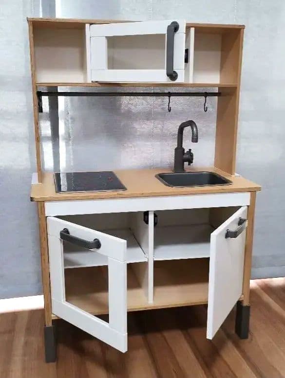 おもちゃのキッチン 木製 イケア DUKTIG