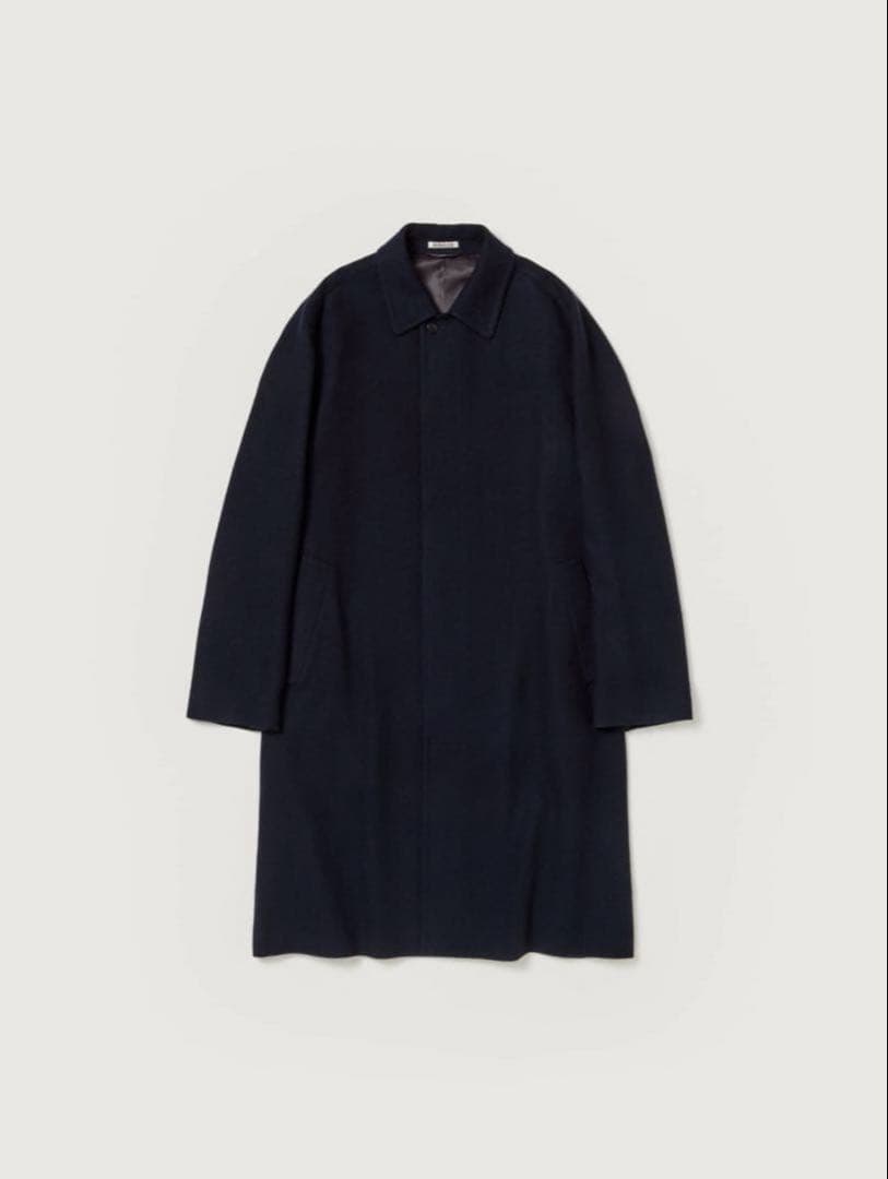 AURALEE 23AW 直営限定 カシミヤフランネルコート サイズ4