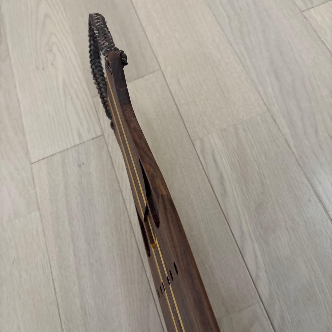 (記念品)木製フィン(ウォルナット、ニガキ)