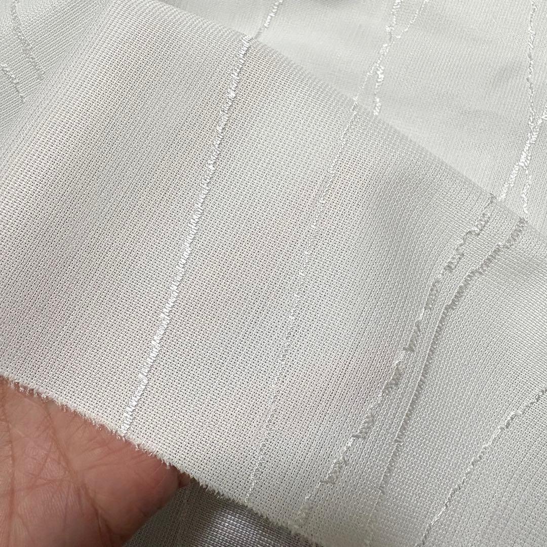 【ayacyura】フリル付ミラーレースカフェカーテン　ご案内用