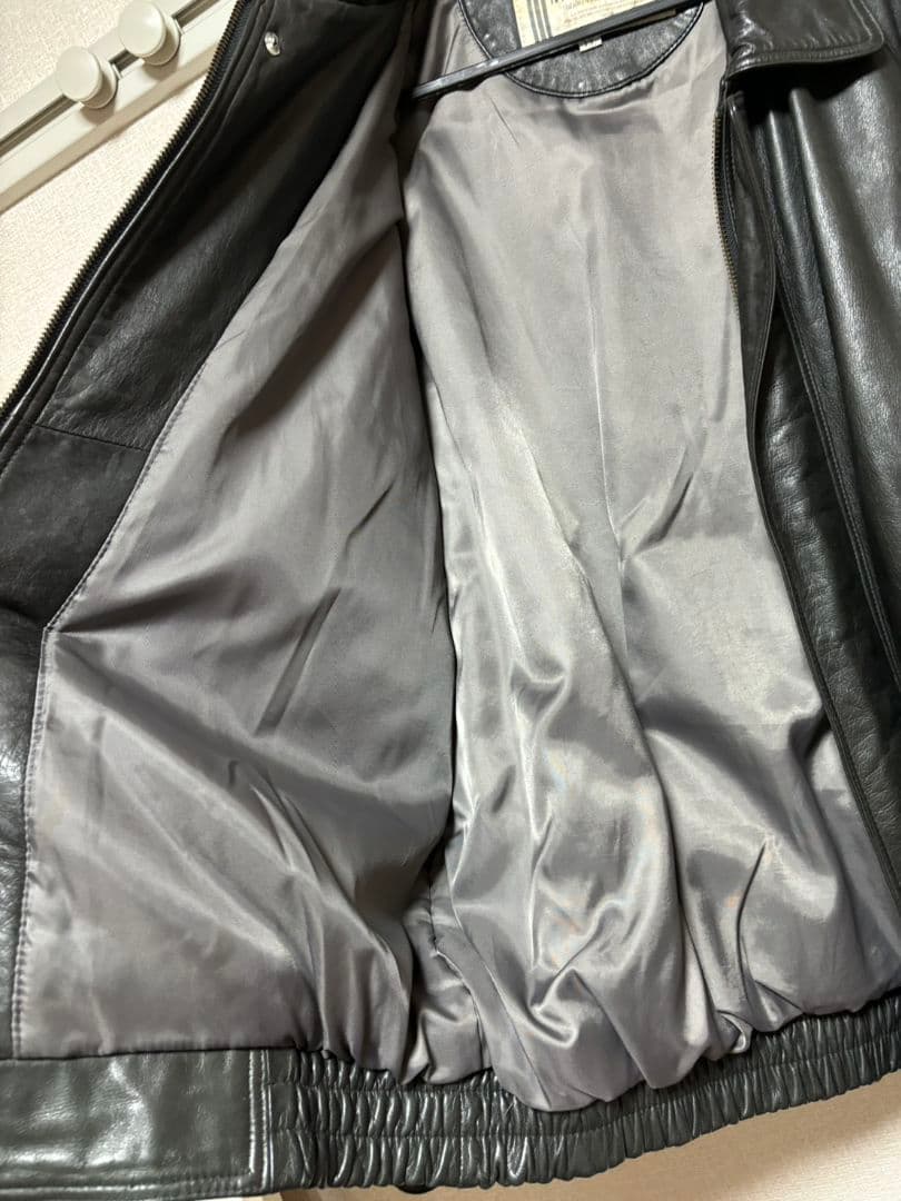 最終値下げ　80s Nicole St Gilles ブラック レザージャケット