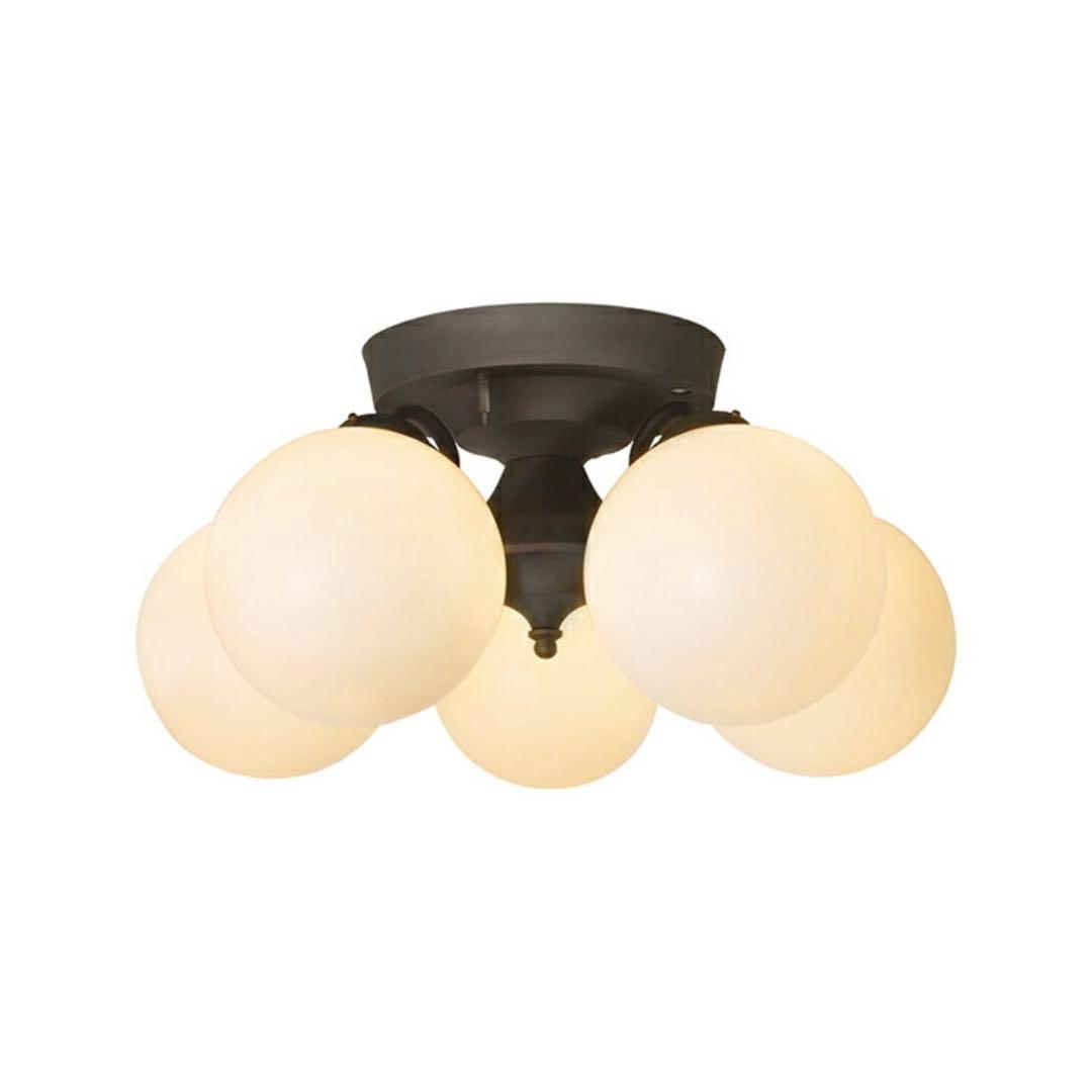 【アートワークスタジオ】シーリングライト 5球 ホワイト