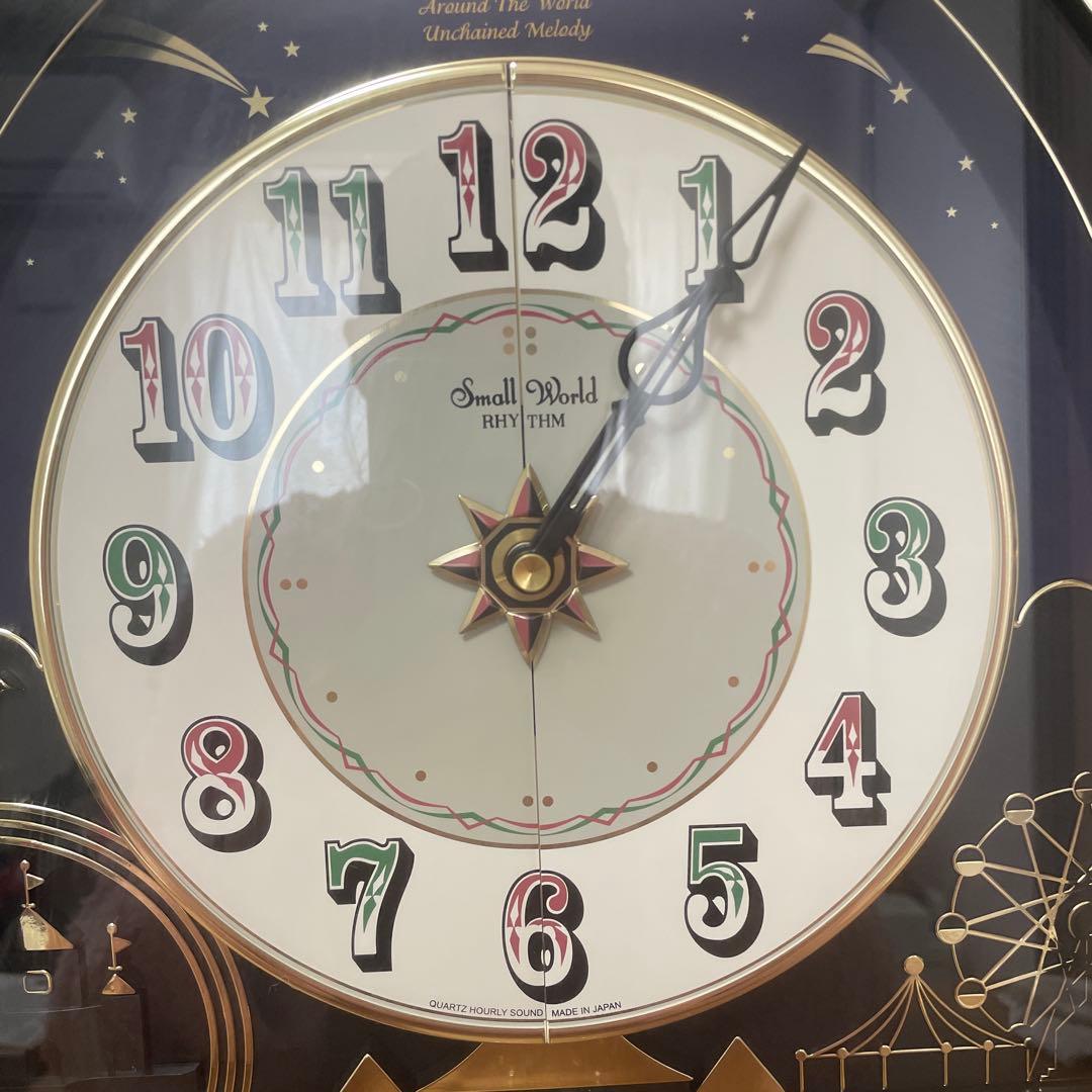 smallworld スモールワールド からくり時計 4MH751 リズム時計