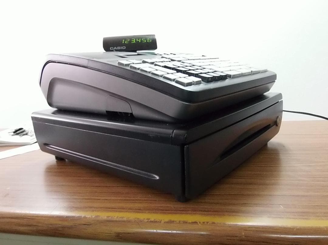 設定無料 CASIO TE-2500-15S レジスター 250817
