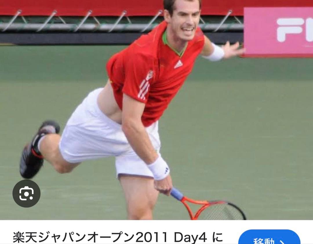 アンディマレーモデル　テニスウェア