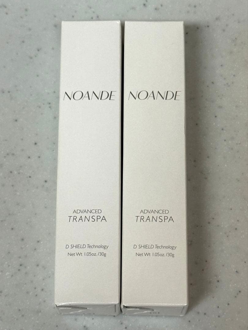ノアンデ アドバンスドトランスパ　30g 2本セット 新品未開封