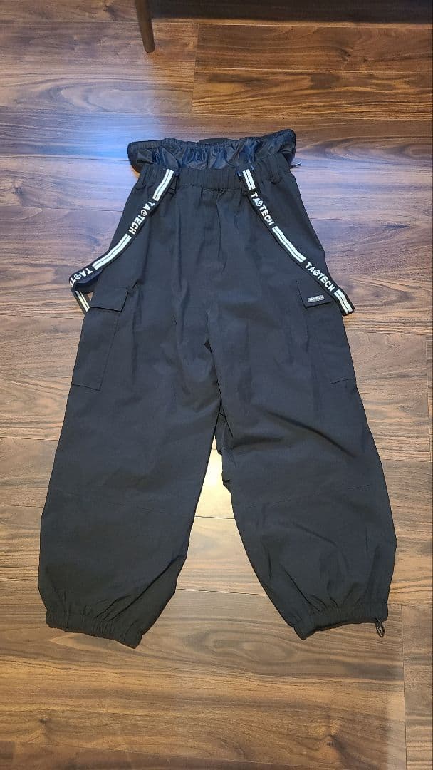 TAO TECH XL ブラックスノーボードパンツ 防水 撥水 タオテック