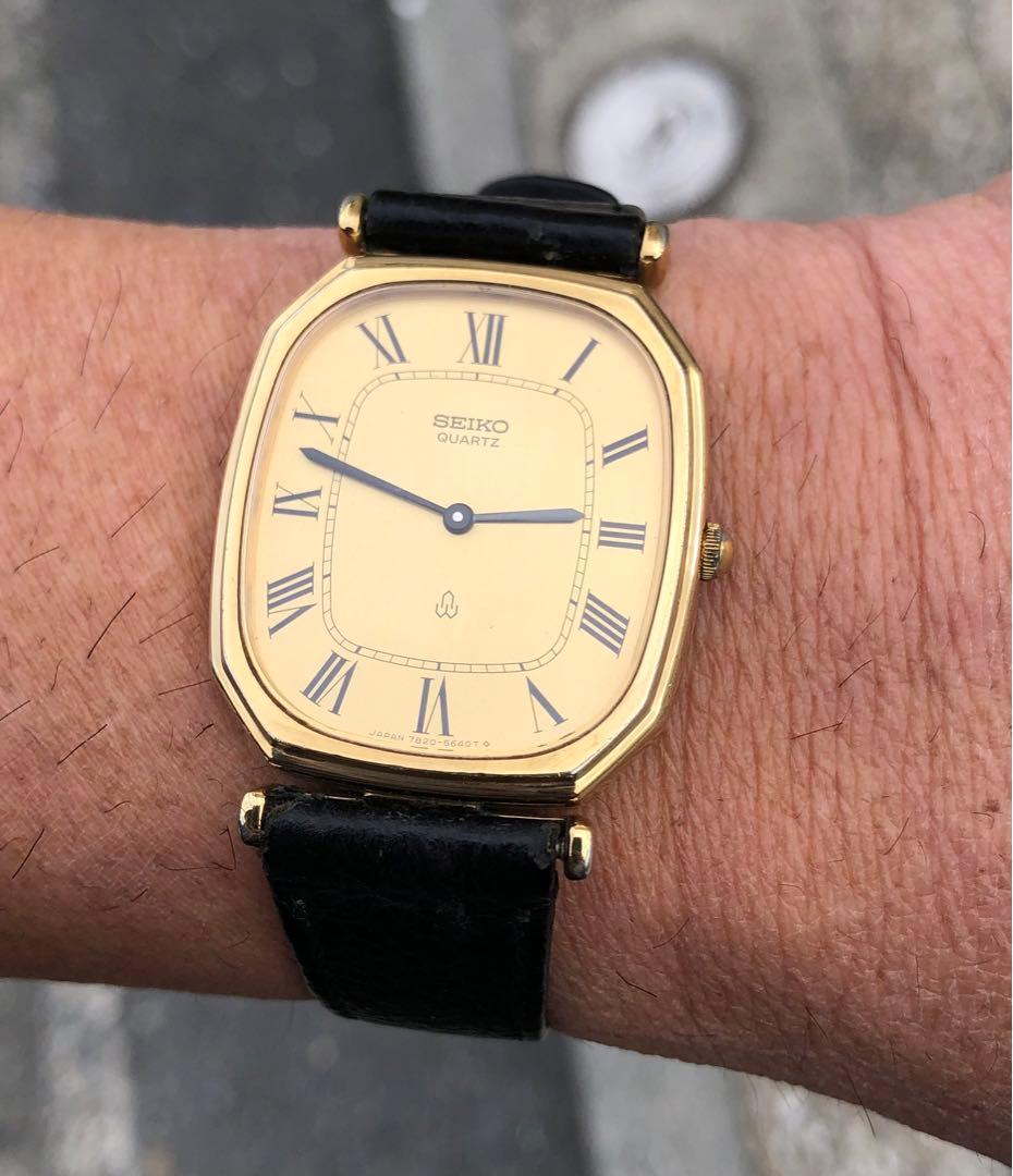 koka様　セイコー　シャリオ　SEIKO スクエア　ローマン文字　腕時計