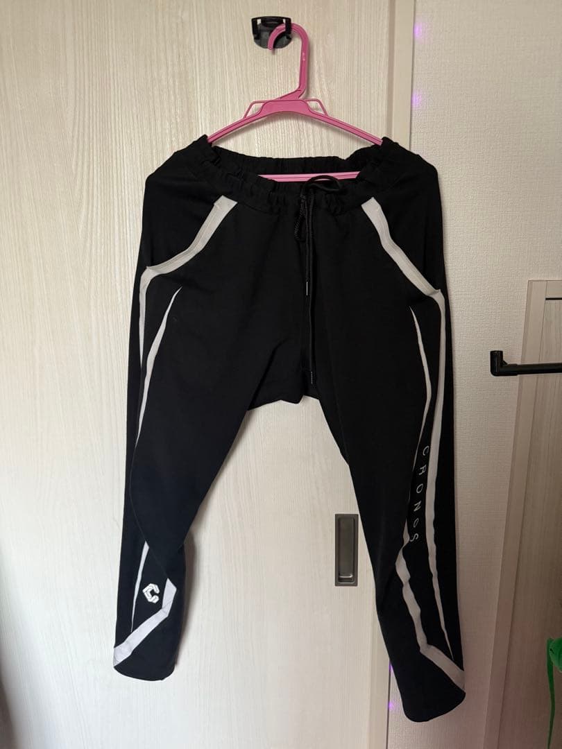 CHRONOS ジョガーパンツ ブラック