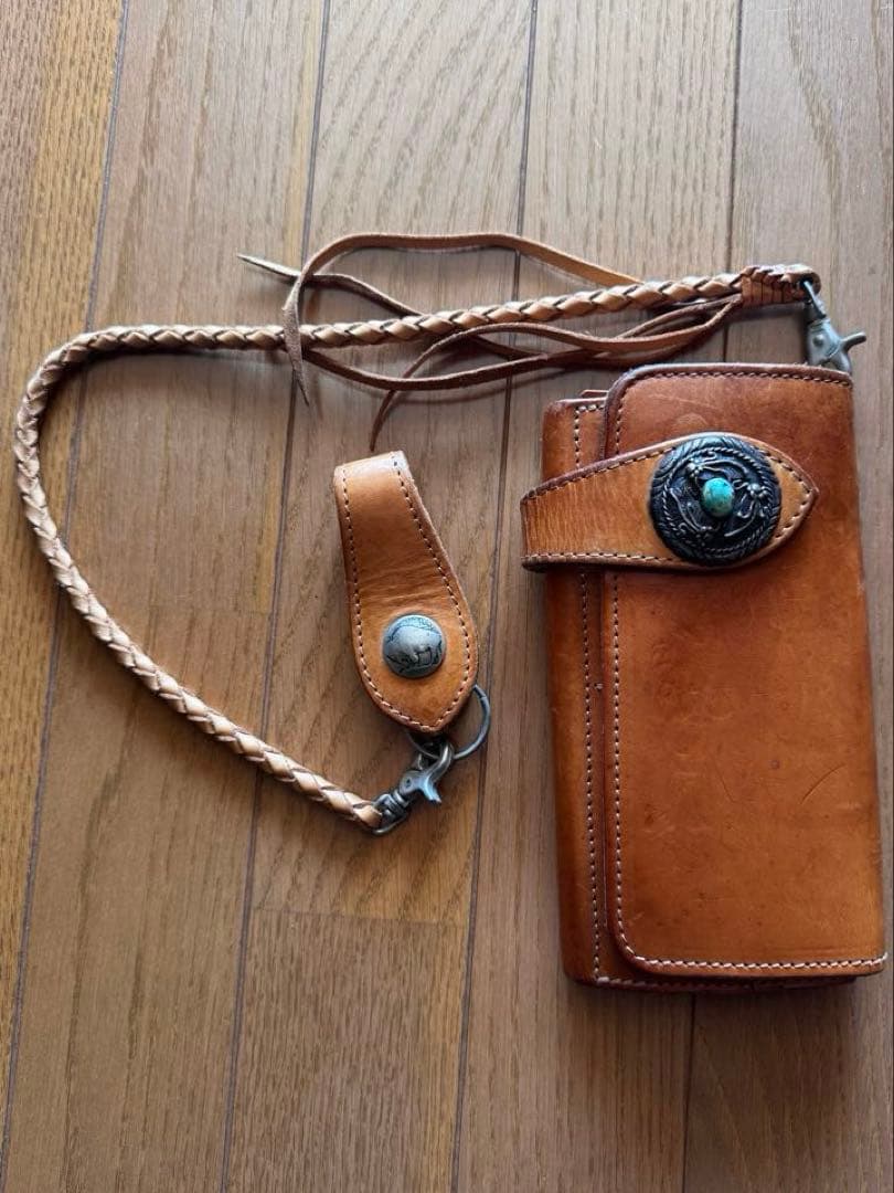 アルズニ　ロングウォレット　ウォレットロープ