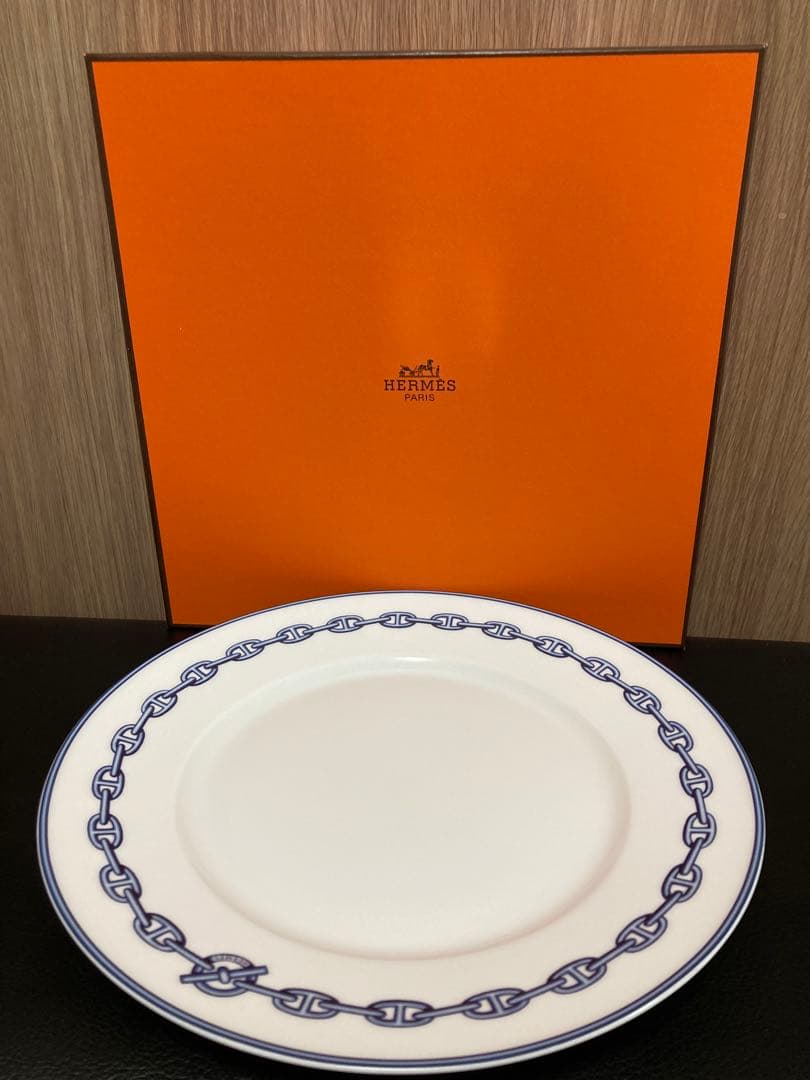 HERMES（エルメス）シェーヌダンクル　プレート　27.5cm