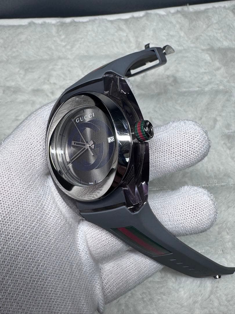 GUCCI Gタイムレス グレー 時計