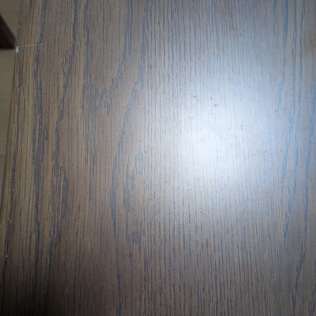 ニトリ 人気シリーズ オーク材 木製 ブラウンダイニングテーブル