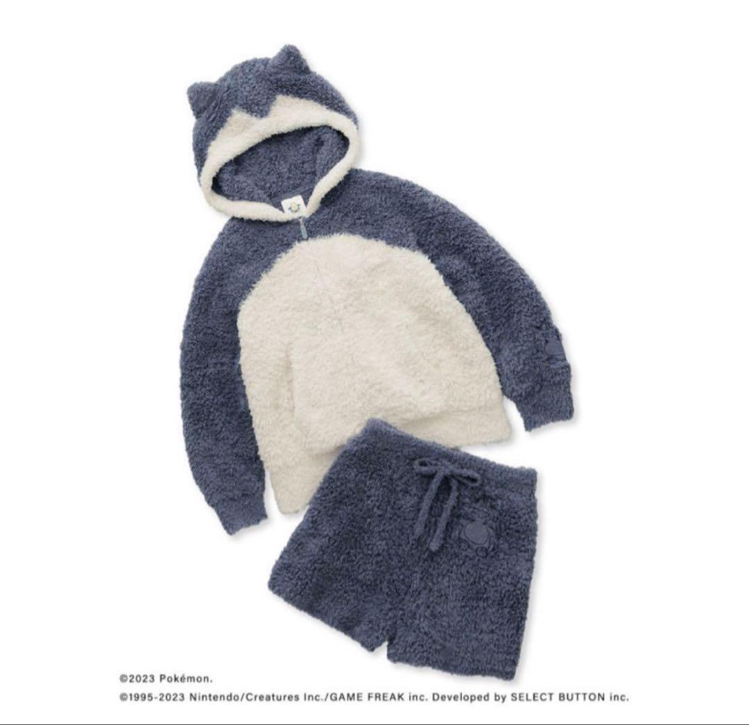 新品【gelato pique】ジェラート カビゴンパーカ＆ショートパンツセット