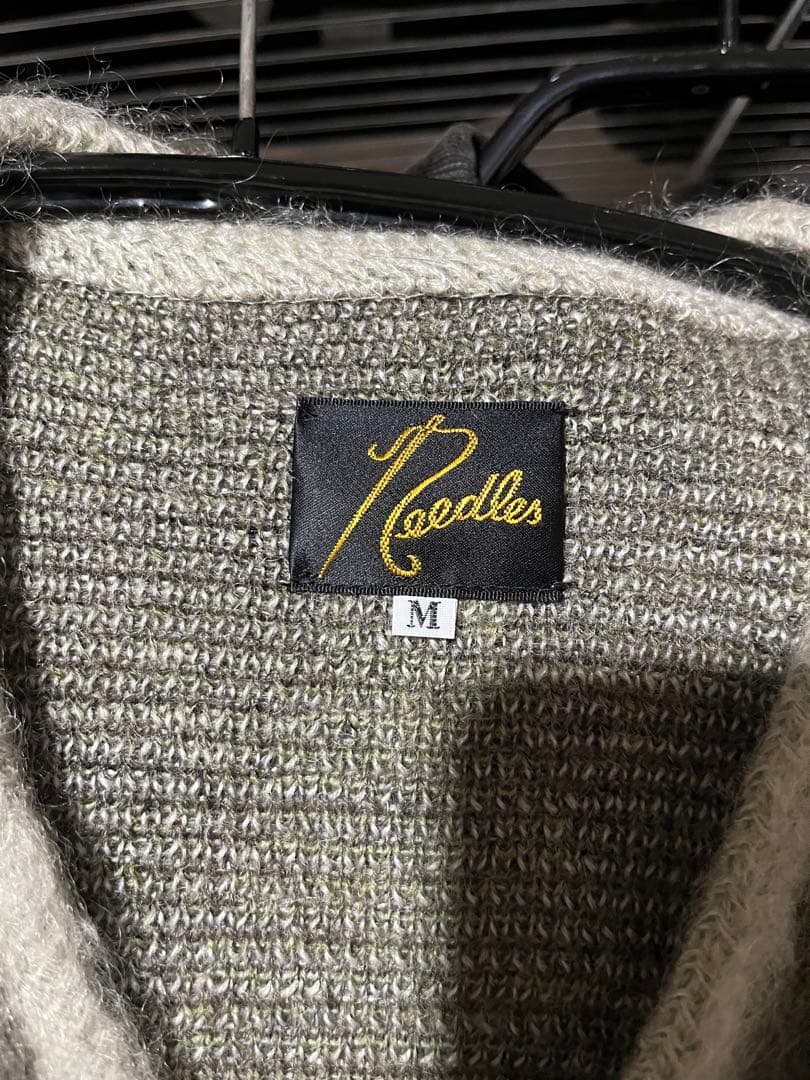needles モヘアカーディガン　BEAMS別注　M アーガイル　ニードルス