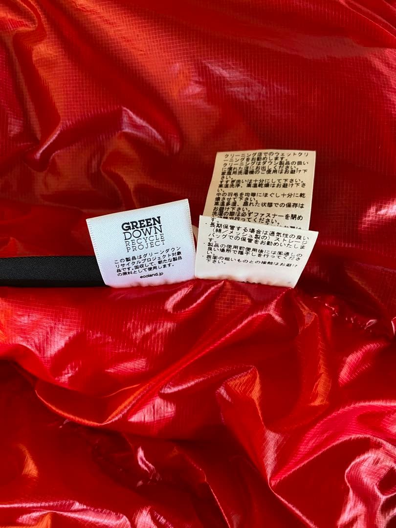 ノースフェイス　ダウンジャケット　アルパインヌプシ　サミットシリーズ　レッド