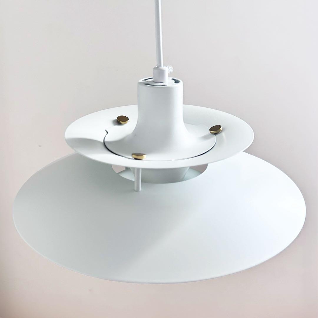 ◎新品未使用◎PH リプロダクト　モノクロームホワイト　北欧照明　φ50