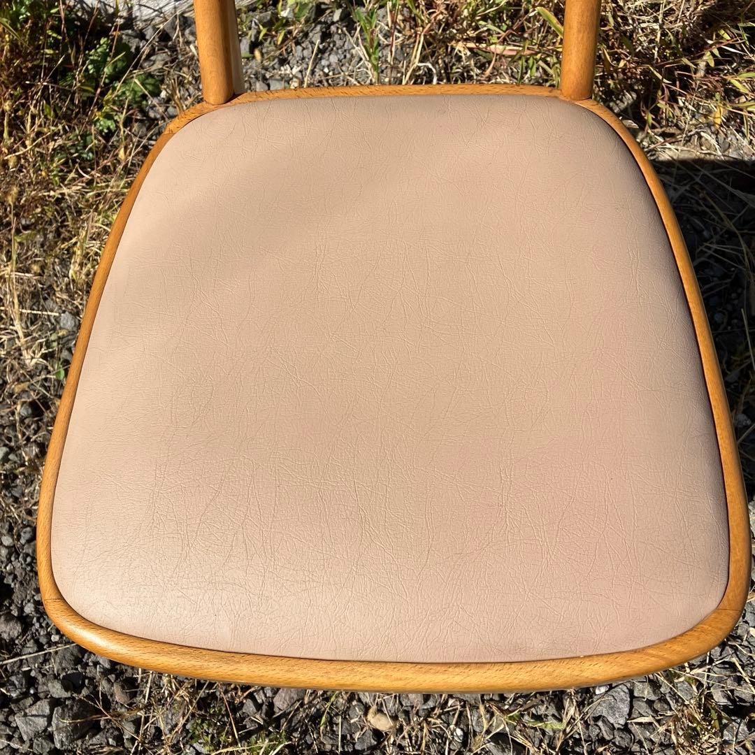 昭和レトロ オールドマルニ 70s デルタチェア マルニ木工 希少 ①