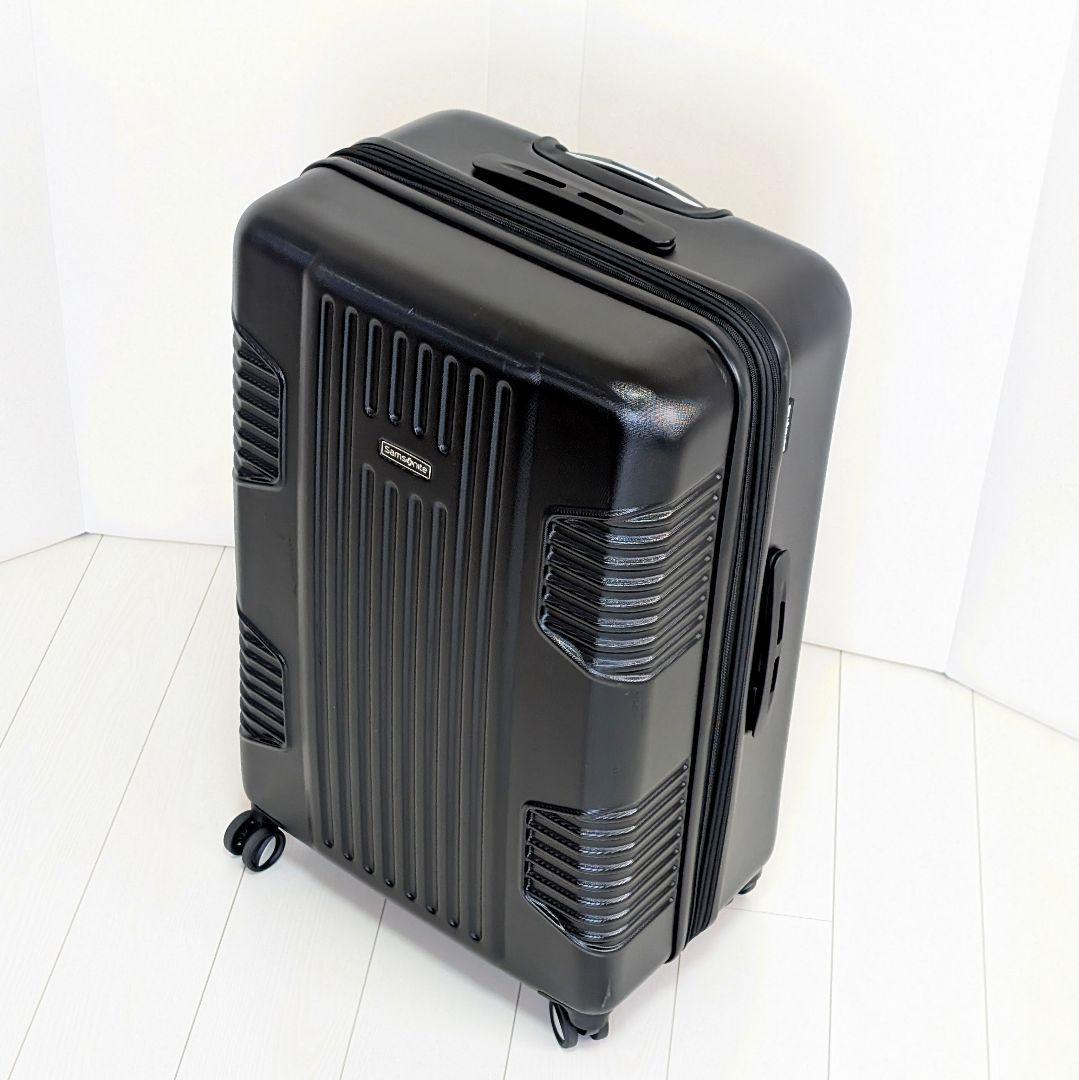 【海外限定品】超美品 サムソナイト Lサイズ ハード キャリーケース ブラック