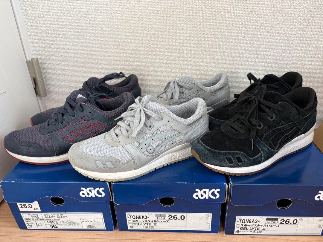 ASICS GEL-LYTE III 26cm　アシックス　ゲルライト