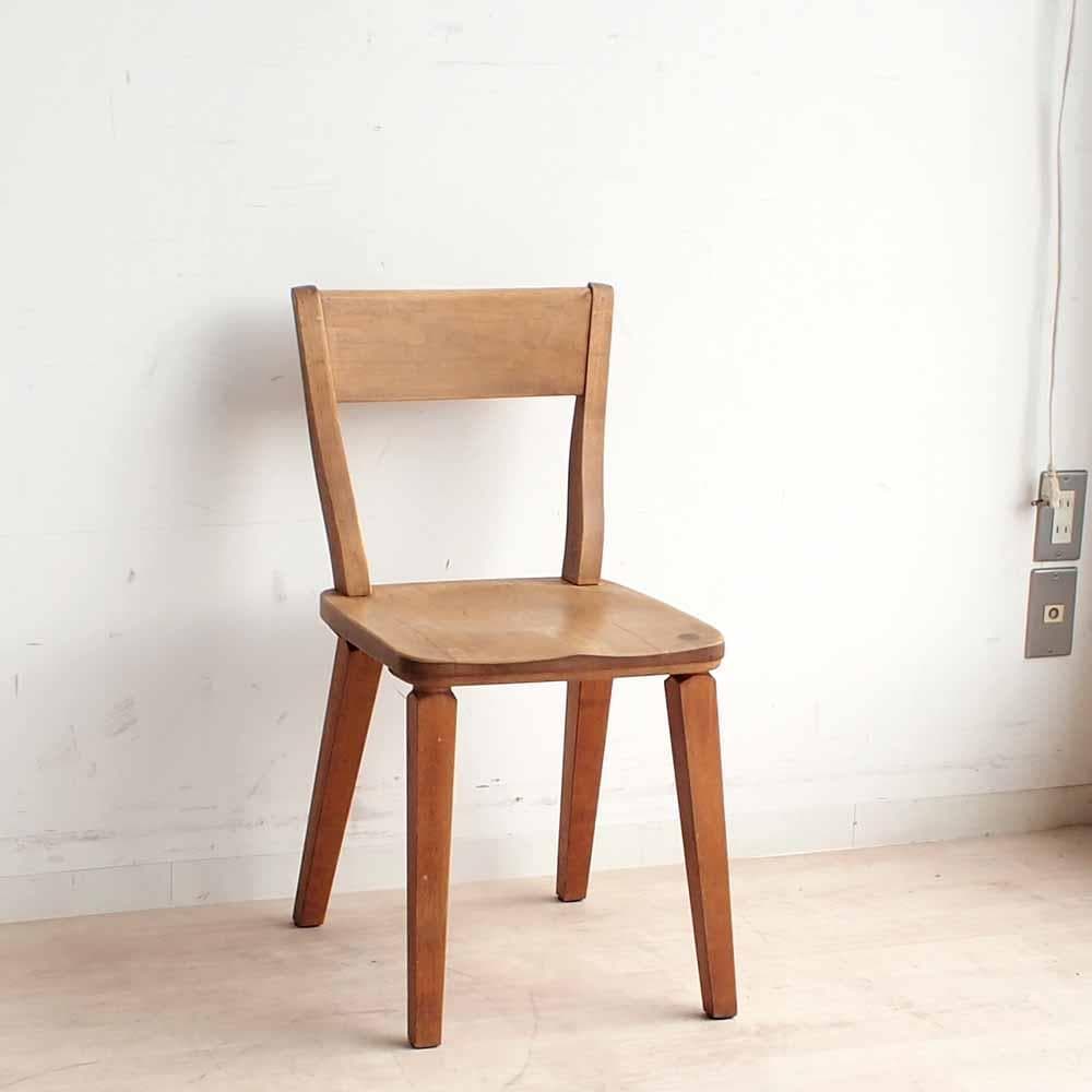 イクスス/ikususu アルダー無垢材 ダイニングチェア A ZR24261