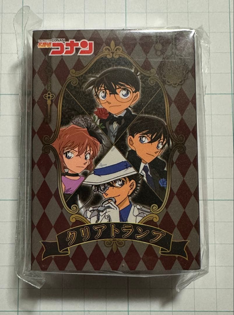 名探偵コナン クリアトランプ 新品未開封