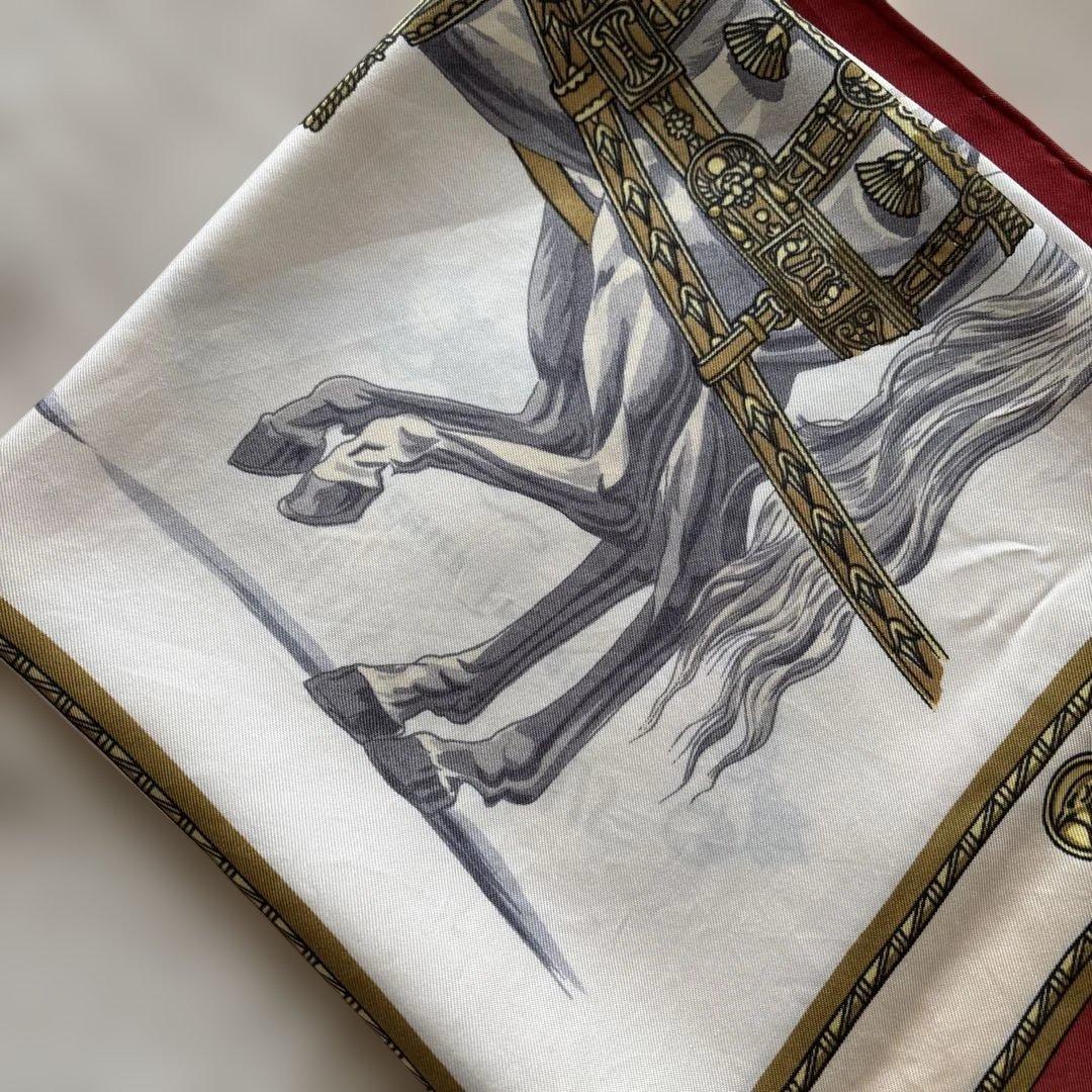 HERMES エスメス カレ90 フランス初代帝国のハーネス