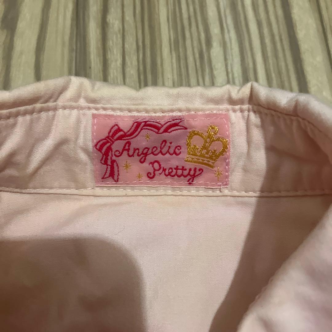 K*E様 Angelic pretty 半袖シャーリングブラウス ピンク