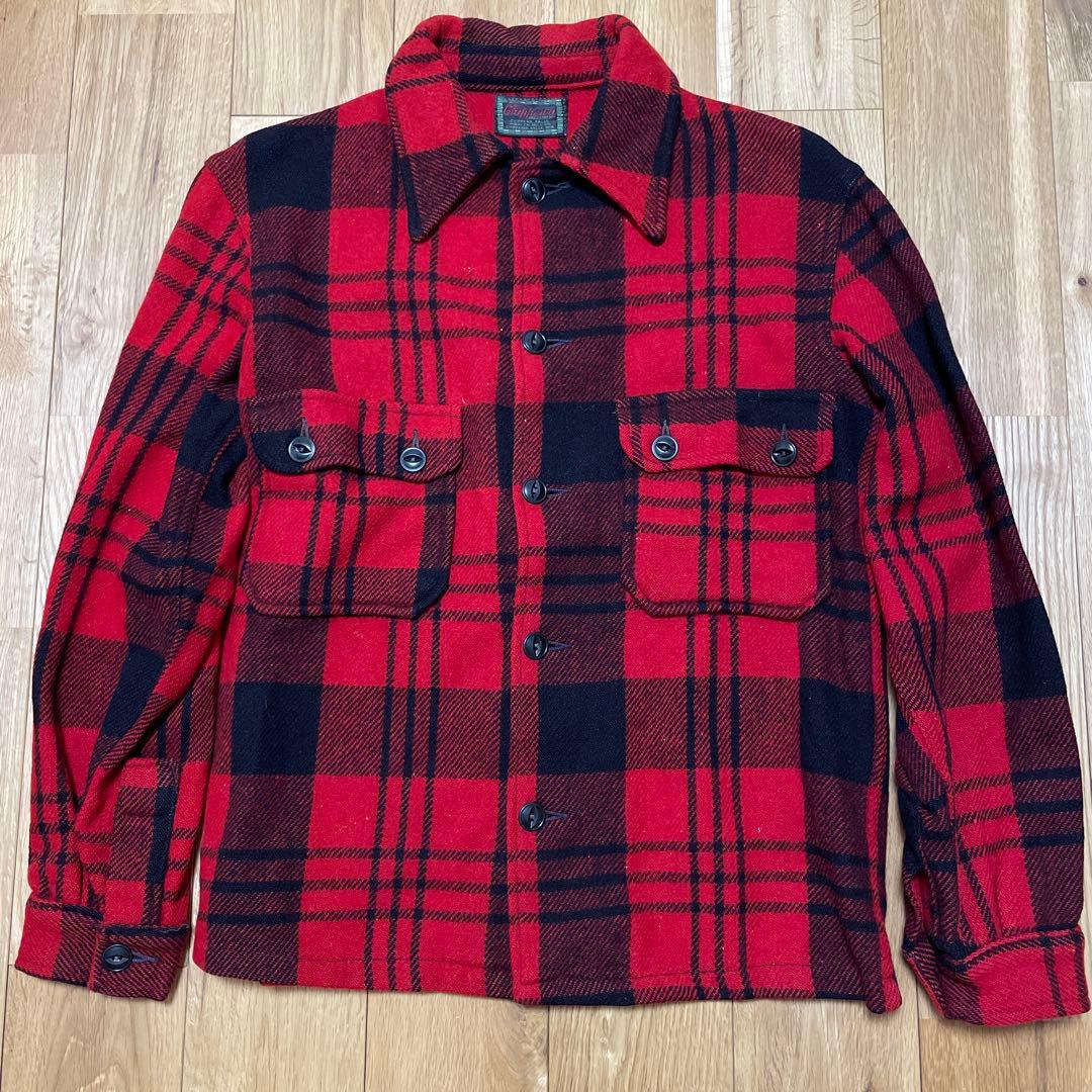 50s ヴィンテージ chippewa チペワ ウールシャツジャケット