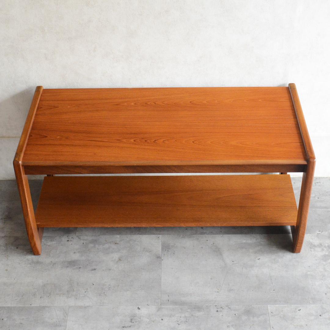イギリスヴィンテージ ミッドセンチュリー チーク ローテーブル コーヒーテーブル