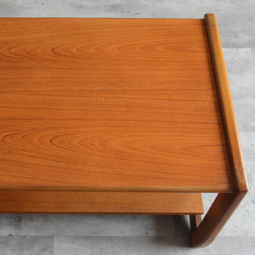 イギリスヴィンテージ ミッドセンチュリー チーク ローテーブル コーヒーテーブル