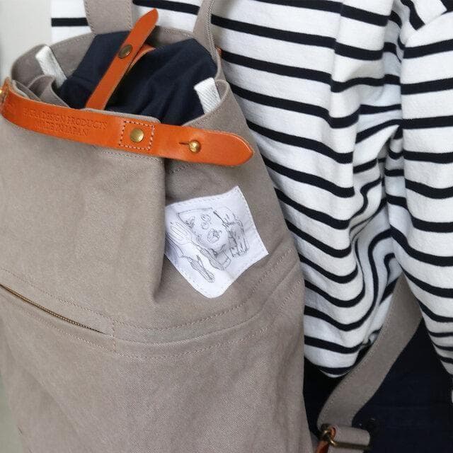 Suolo スオーロ　ナップサック　グレー