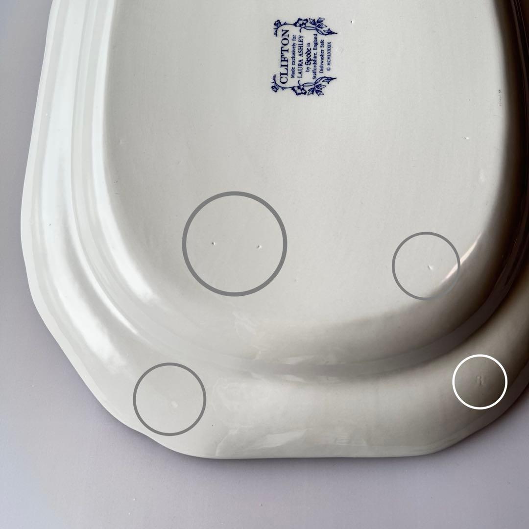 大皿 ローラアシュレイ byスポード クリフトンプレート