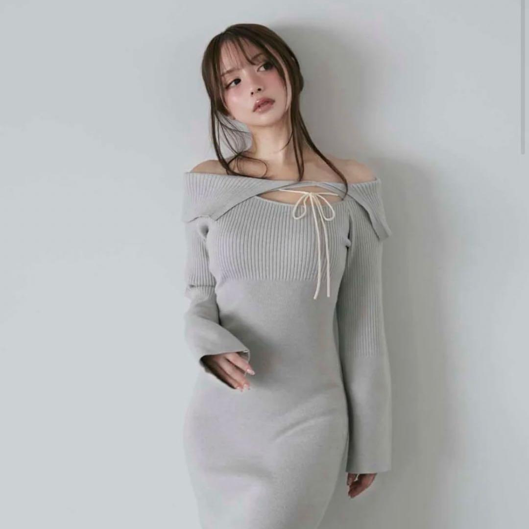 ワンピース Amari ribbon dress