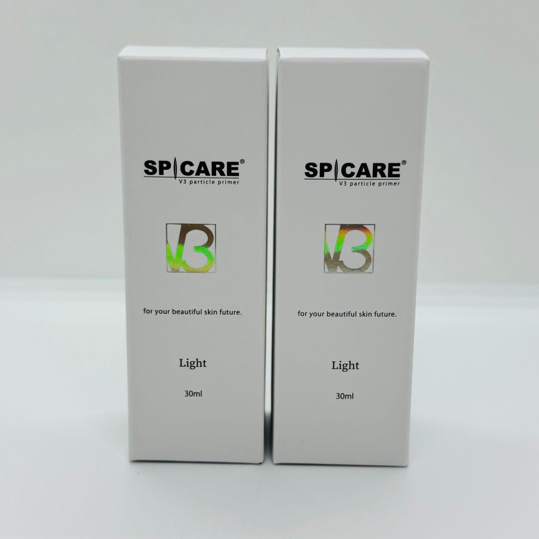 スピケアV3 ハリデイリークリーム+パーティクルプライマー ライト×2個★正規品