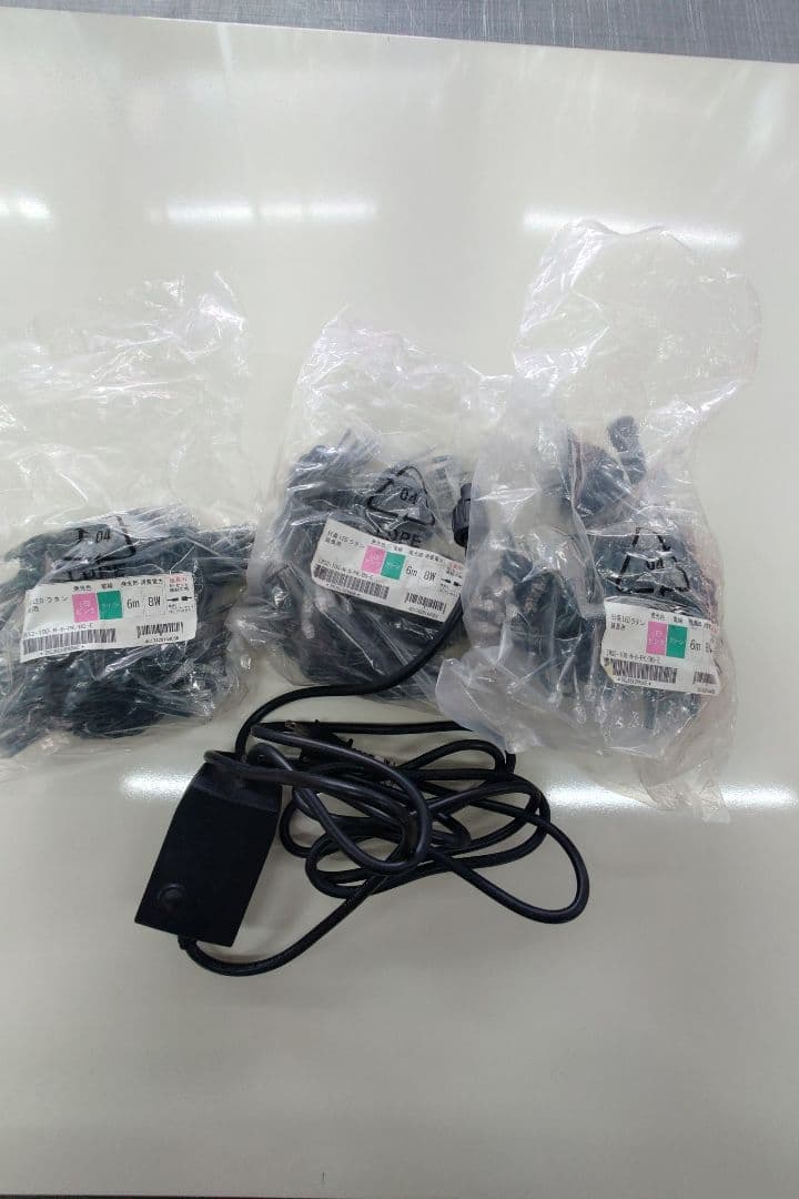 屋外用LEDイルミネーション　ピンク　100球　３セット