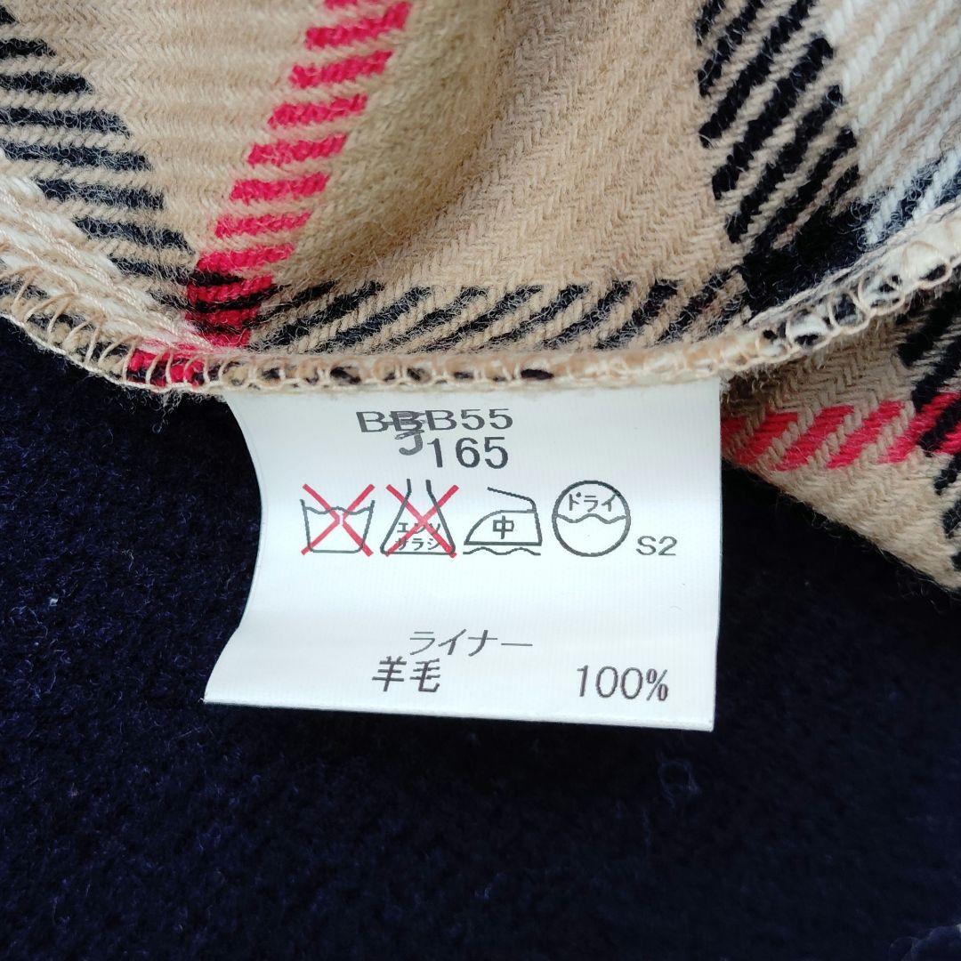 希少未使用級 ☆バーバリー ステンカラーコート M ライナー付 ノバチェック