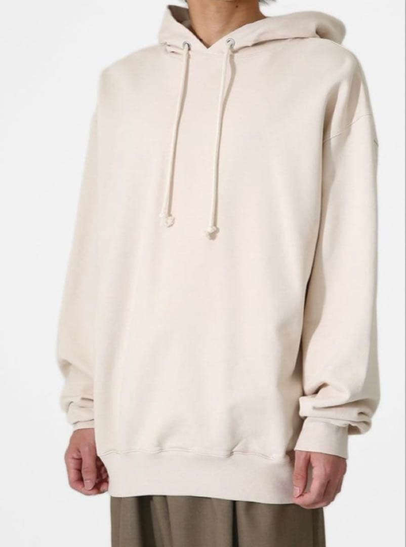 SUPER SOFT HEAVY SWEAT P/O PARKA オーラリー