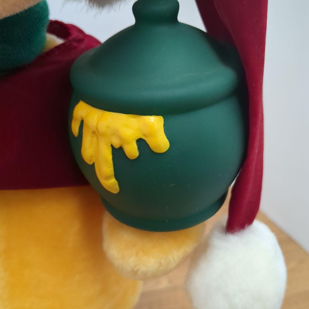 【動作品】くまのプーさん サンタクロース Disney 手　首　稼働
