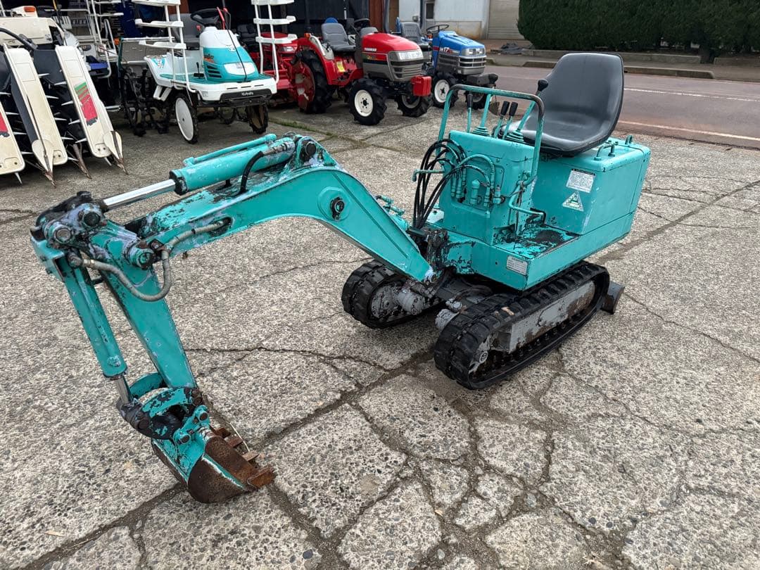 「新潟県長岡市発」クボタミニユンボKH‐0070.7tクラスディーゼル動作確認済