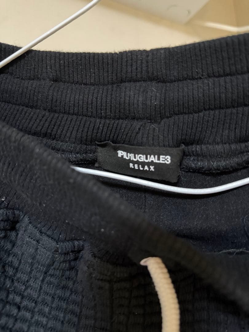 1PIU1UGUALE3 ウノピュウ relaxリラックス ワッフルリブパーカー