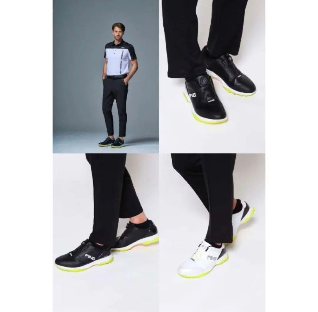 【新品】PING／ゴルフシューズ／26cm