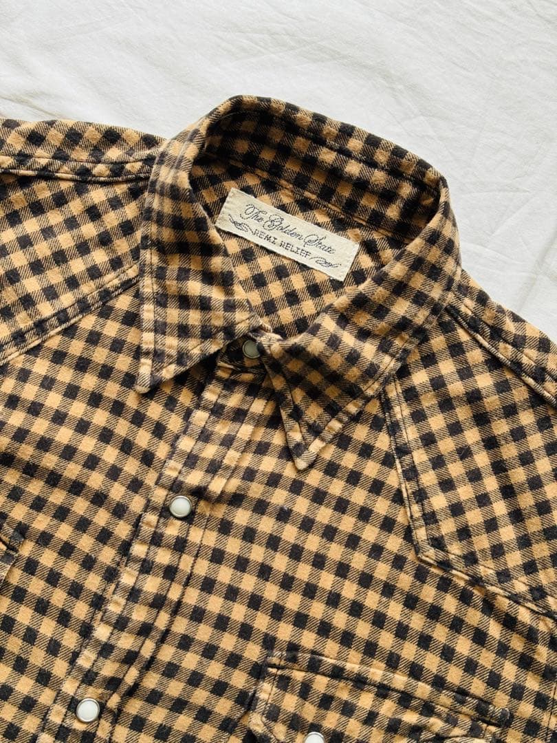 REMI RELIEF BEAMS PLUSウエスタンシャツ RRL ALDEN