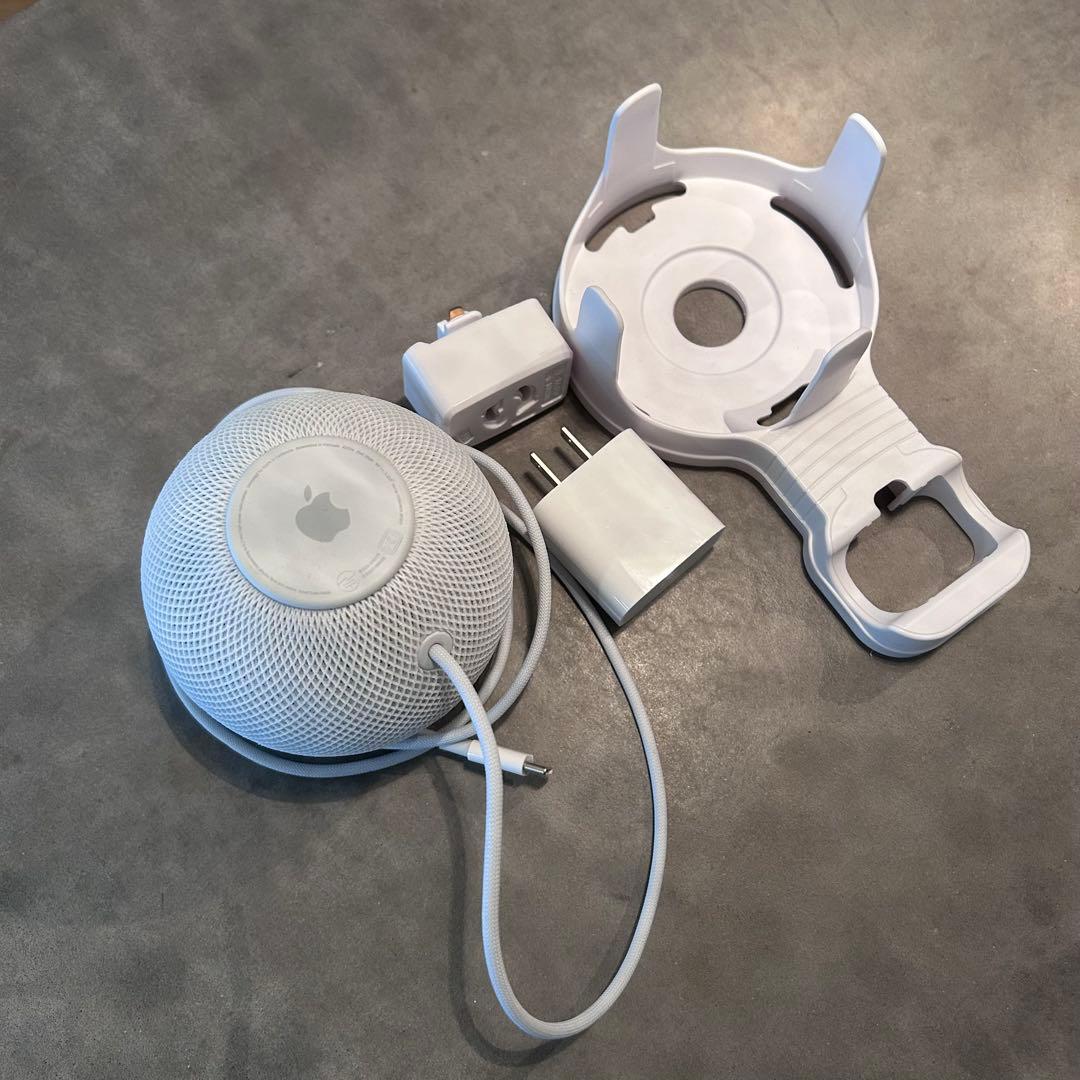 【美品】Apple Pod mini ＋ ウォールマウントホルダー